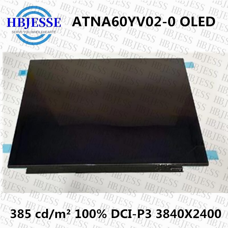 16.0 ġ No ġ OLED 16:10 WQUXGA ÷ г ü ATNA60YV02-0 ATNA60YV02 P/N:18200-16000000